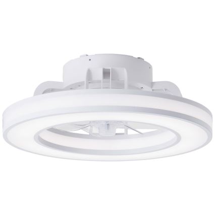 Brilliant - LED RGBW Димируем вентилатор за таван MONDELLO LED/26W/230V 2700-6500K Ø 41,5 см бял + дистанционно управление
