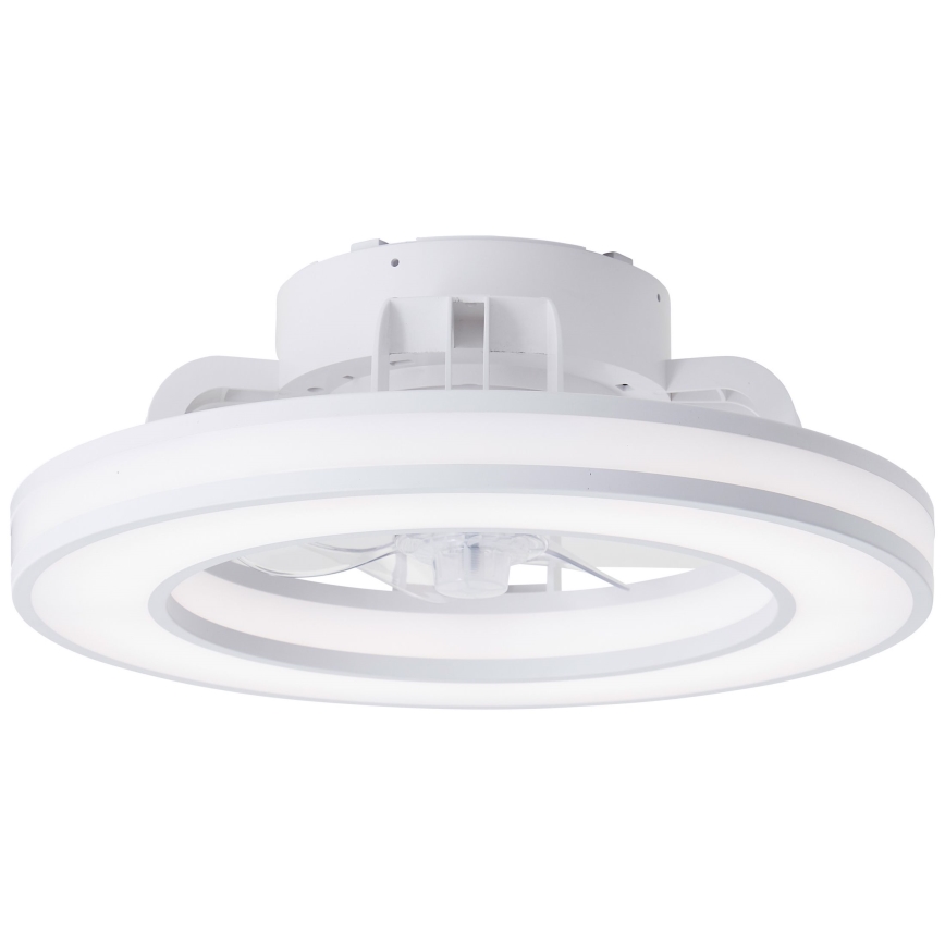 Brilliant - LED RGBW Димируем вентилатор за таван MONDELLO LED/26W/230V 2700-6500K Ø 41,5 см бял + дистанционно управление