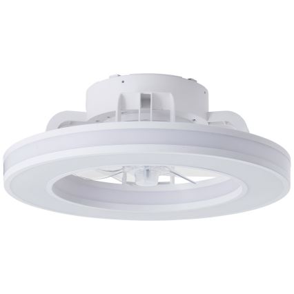Brilliant - LED RGBW Димируем вентилатор за таван MONDELLO LED/26W/230V 2700-6500K Ø 41,5 см бял + дистанционно управление