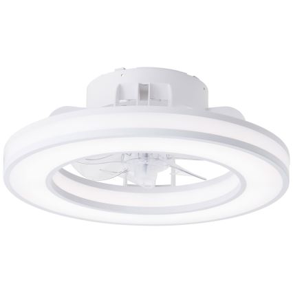 Brilliant - LED RGBW Димируем вентилатор за таван MONDELLO LED/26W/230V 2700-6500K Ø 41,5 см бял + дистанционно управление