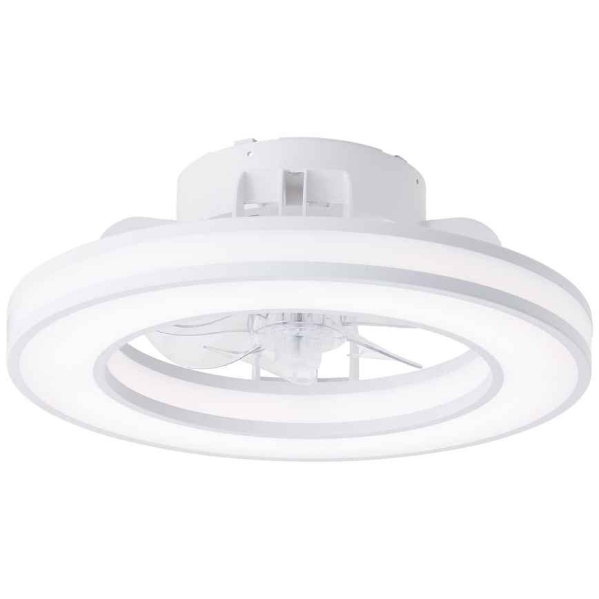 Brilliant - LED RGBW Димируем вентилатор за таван MONDELLO LED/26W/230V 2700-6500K Ø 41,5 см бял + дистанционно управление