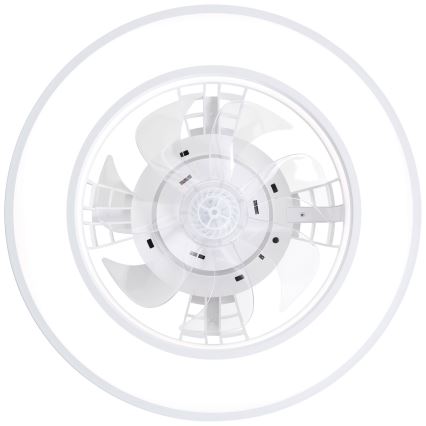 Brilliant - LED RGBW Димируем вентилатор за таван MONDELLO LED/26W/230V 2700-6500K Ø 41,5 см бял + дистанционно управление
