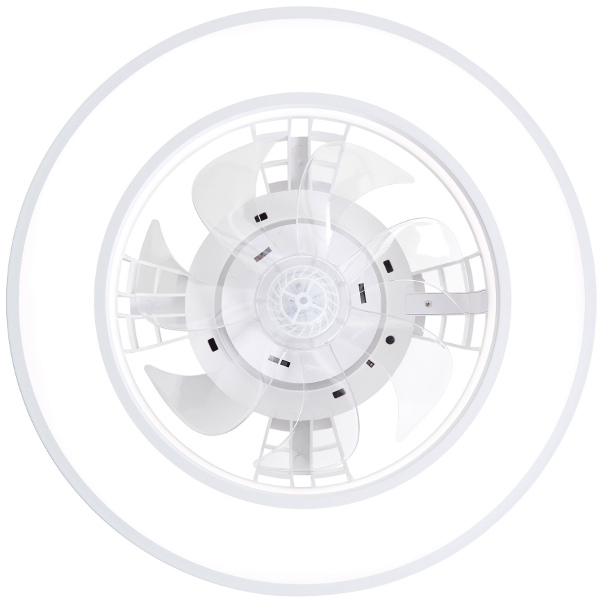 Brilliant - LED RGBW Димируем вентилатор за таван MONDELLO LED/26W/230V 2700-6500K Ø 41,5 см бял + дистанционно управление