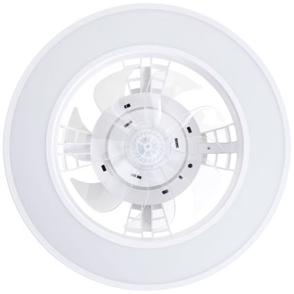 Brilliant - LED RGBW Димируем вентилатор за таван MONDELLO LED/26W/230V 2700-6500K Ø 41,5 см бял + дистанционно управление