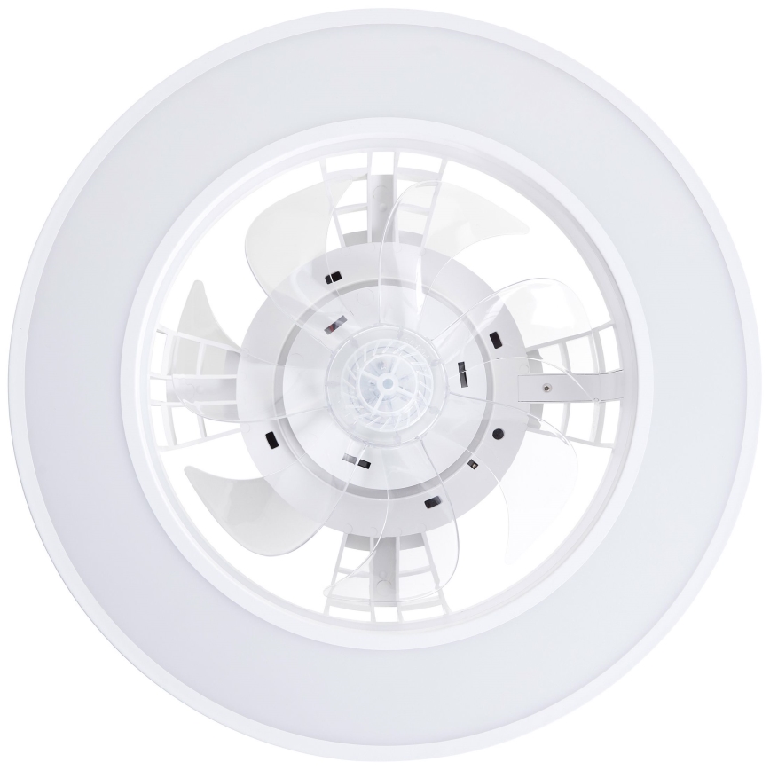 Brilliant - LED RGBW Димируем вентилатор за таван MONDELLO LED/26W/230V 2700-6500K Ø 41,5 см бял + дистанционно управление