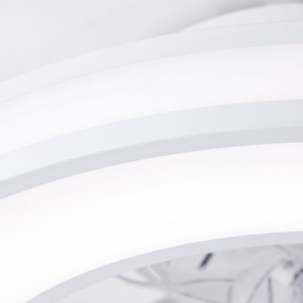 Brilliant - LED RGBW Димируем вентилатор за таван MONDELLO LED/26W/230V 2700-6500K Ø 41,5 см бял + дистанционно управление