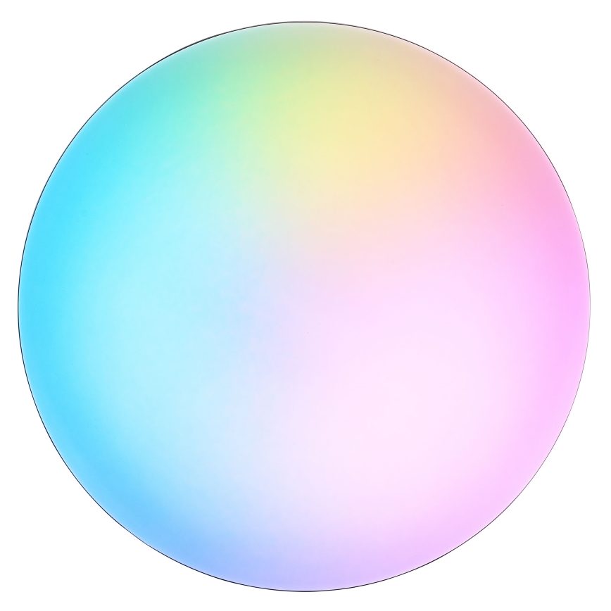 Brilliant - Димируемо таванно LED RGBW осветително тяло LIVIO LED/20W/230V 3000-6500K Ø 38,5 см черно + дистанционно управление