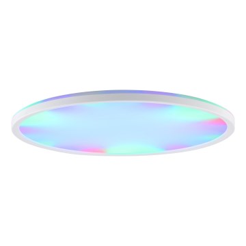 Brilliant - LED RGBW Димируемо таванно осветително тяло LUMARO LED/22W/230V 4000K Ø 42 cm бяло + дистанционно управление