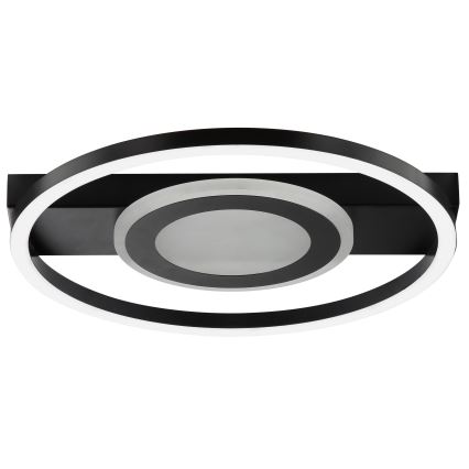 Brilliant - LED RGBW Димируемо таванно осветително тяло MAUREEN LED/20W/230V 3000-6500K черно + дистанционно управление