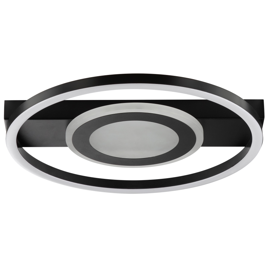 Brilliant - LED RGBW Димируемо таванно осветително тяло MAUREEN LED/20W/230V 3000-6500K черно + дистанционно управление