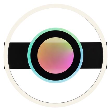 Brilliant - LED RGBW Димируемо таванно осветително тяло MAUREEN LED/20W/230V 3000-6500K черно + дистанционно управление