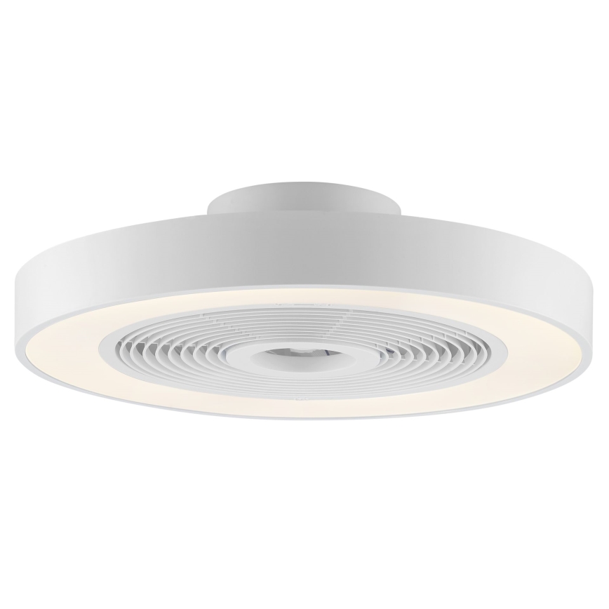 Brilliant - LED RGBW Димируемо таванно осветително тяло с вентилатор CATANIA LED/37W/230V 2700-6500K pr. 48,6 cm бяло + дистанционно управление