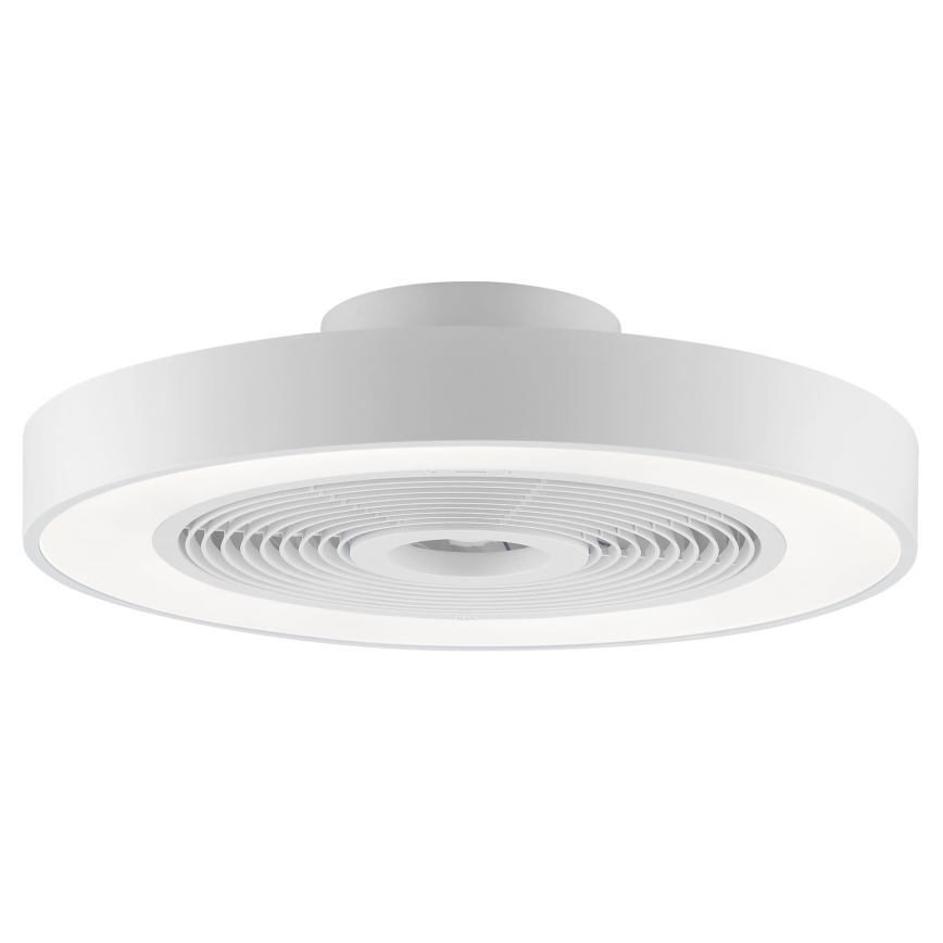 Brilliant - LED RGBW Димируемо таванно осветително тяло с вентилатор CATANIA LED/37W/230V 2700-6500K pr. 48,6 cm бяло + дистанционно управление