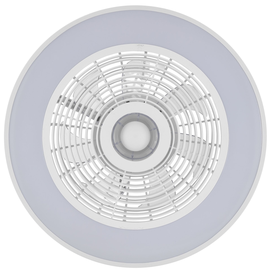 Brilliant - LED RGBW Димируемо таванно осветително тяло с вентилатор CATANIA LED/37W/230V 2700-6500K pr. 48,6 cm бяло + дистанционно управление