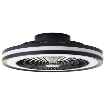 Brilliant - LED RGBW Димируемо таванно осветително тяло с вентилатор PALMERO LED/40W/230V 2700-6500K Ø 46,6 cm бежово + дистанционно управление