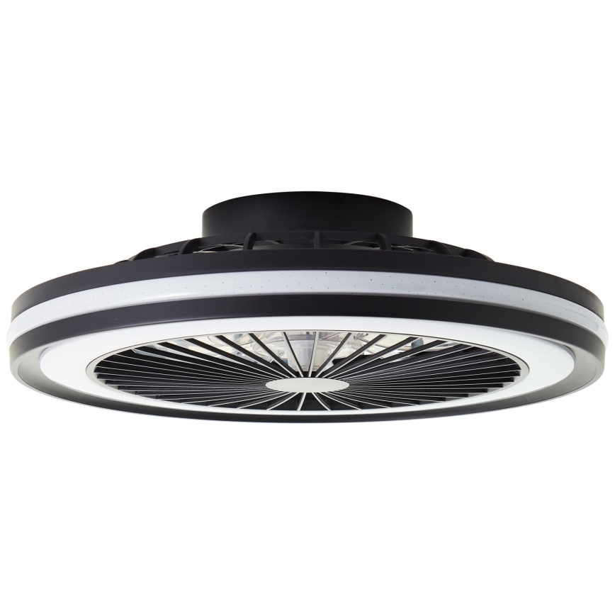 Brilliant - LED RGBW Димируемо таванно осветително тяло с вентилатор PALMERO LED/40W/230V 2700-6500K Ø 46,6 cm бежово + дистанционно управление