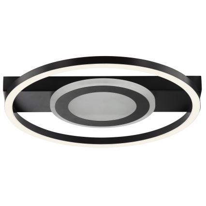 Brilliant - LED RGBW Димируемо таванно осветително тяло MAUREEN LED/20W/230V 3000-6500K черно + дистанционно управление