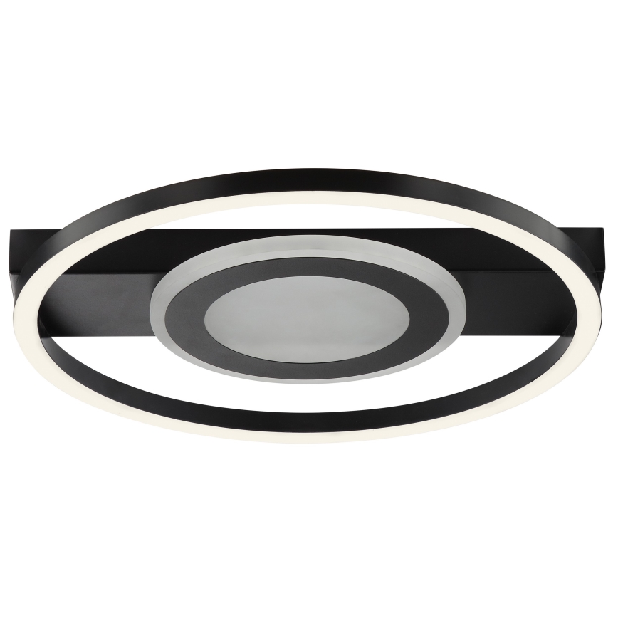 Brilliant - LED RGBW Димируемо таванно осветително тяло MAUREEN LED/20W/230V 3000-6500K черно + дистанционно управление