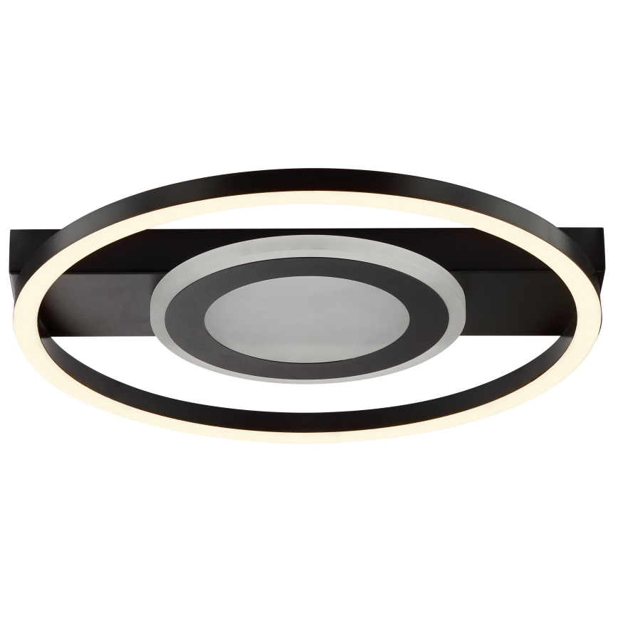 Brilliant - LED RGBW Димируемо таванно осветително тяло MAUREEN LED/20W/230V 3000-6500K черно + дистанционно управление