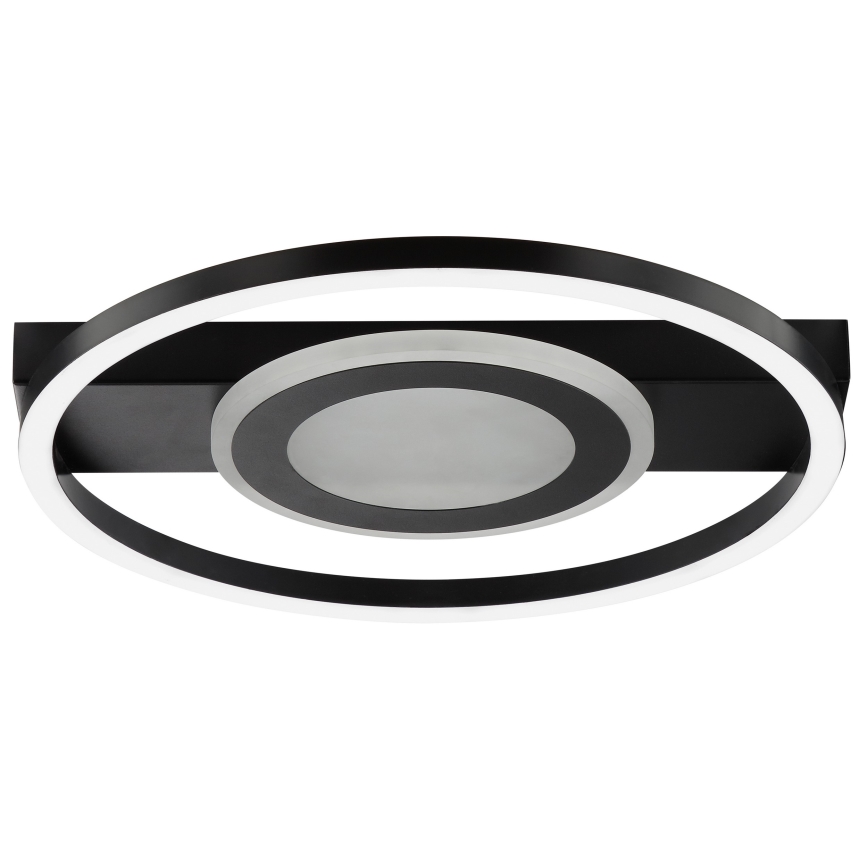 Brilliant - LED RGBW Димируемо таванно осветително тяло MAUREEN LED/20W/230V 3000-6500K черно + дистанционно управление