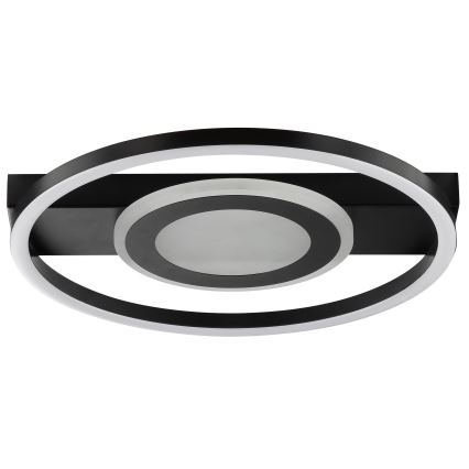 Brilliant - LED RGBW Димируемо таванно осветително тяло MAUREEN LED/20W/230V 3000-6500K черно + дистанционно управление