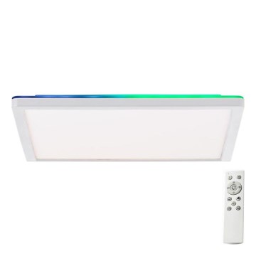 Brilliant - LED RGBW регулируемо таванно осветително тяло SALTERY LED/20W/230V 3000-6500K + дистанционно управление