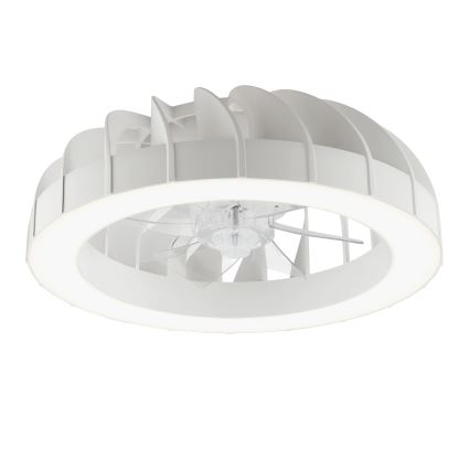 Brilliant - LED RGBW регулируем таванен вентилатор с осветление FANORA LED/30W/230V 2700-6500K Ø 46 см бял + дистанционно управление