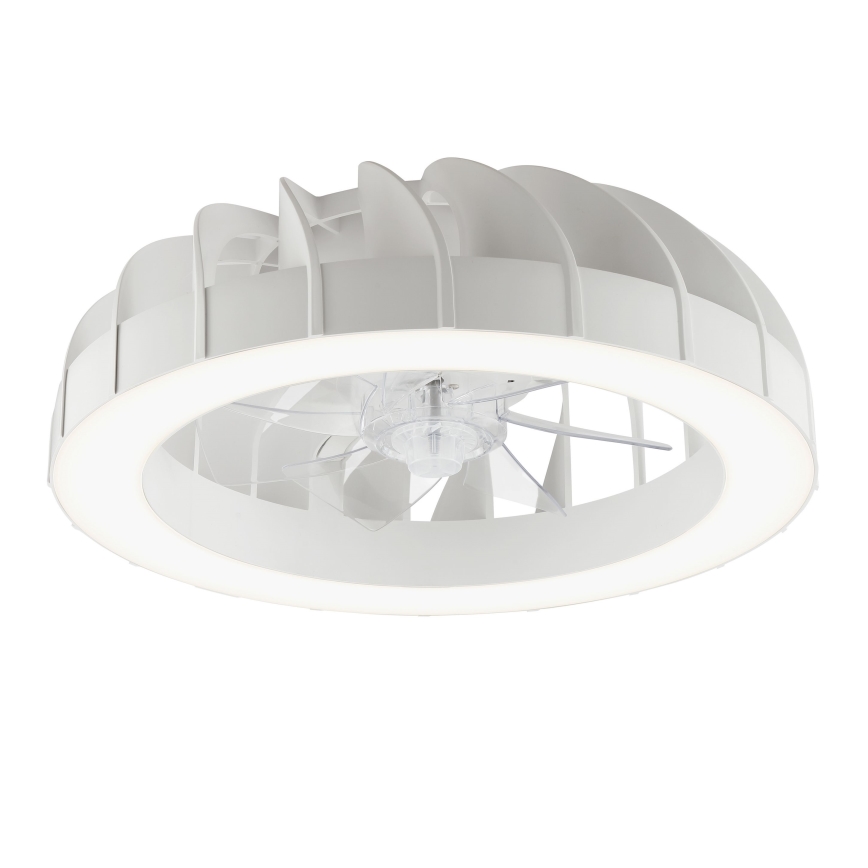 Brilliant - LED RGBW регулируем таванен вентилатор с осветление FANORA LED/30W/230V 2700-6500K Ø 46 см бял + дистанционно управление