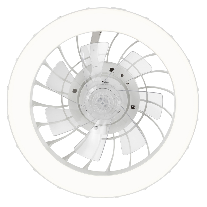 Brilliant - LED RGBW регулируем таванен вентилатор с осветление FANORA LED/30W/230V 2700-6500K Ø 46 см бял + дистанционно управление