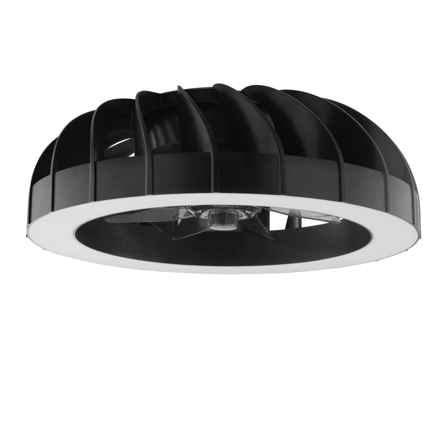 Brilliant - LED RGBW регулируем таванен вентилатор с осветление FANORA LED/30W/230V 2700-6500K Ø 46 см черен + дистанционно управление