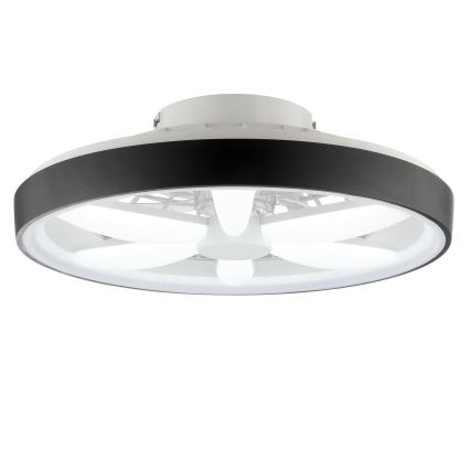 Brilliant - LED RGBW регулируем таванен вентилатор с осветление GAIANO LED/48W/230V 2700-6500K черен + дистанционно управление
