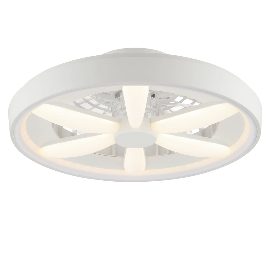 Brilliant - LED RGBW Димируем вентилатор за таван с осветление GAIANO LED/48W/230V 2700-6500K бял + дистанционно управление