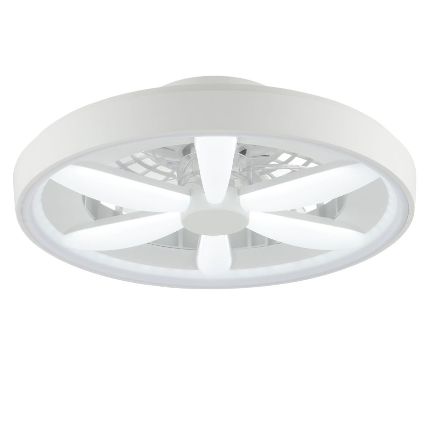 Brilliant - LED RGBW Димируем вентилатор за таван с осветление GAIANO LED/48W/230V 2700-6500K бял + дистанционно управление