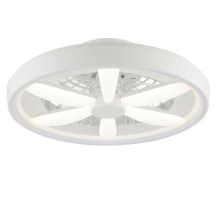 Brilliant - LED RGBW Димируем вентилатор за таван с осветление GAIANO LED/48W/230V 2700-6500K бял + дистанционно управление