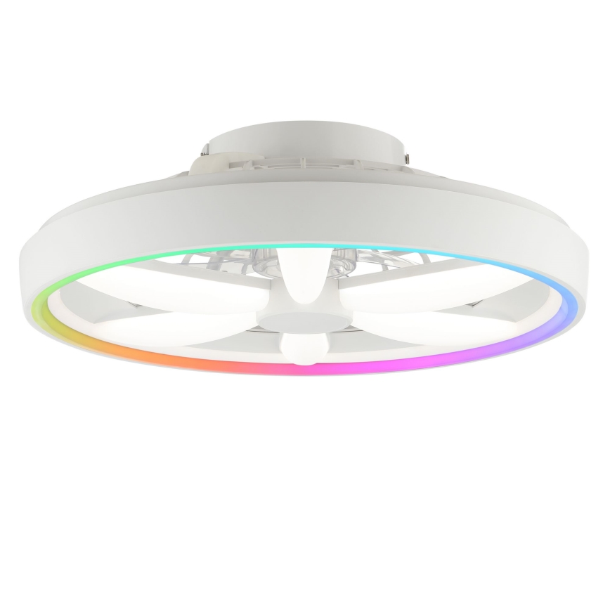 Brilliant - LED RGBW Димируем вентилатор за таван с осветление GAIANO LED/48W/230V 2700-6500K бял + дистанционно управление