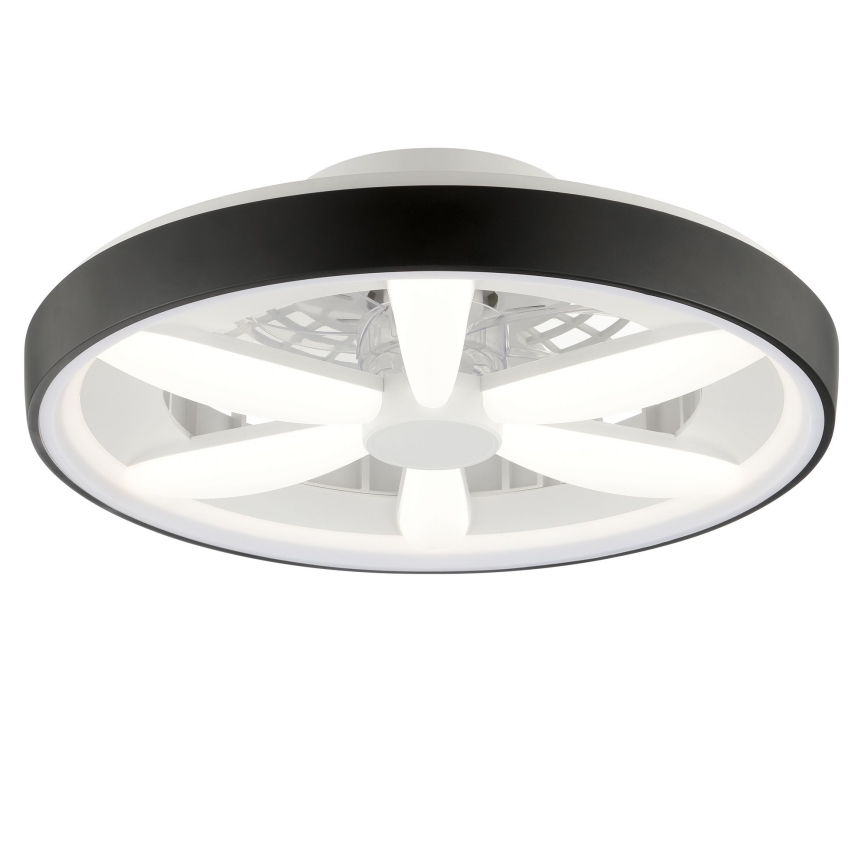 Brilliant - LED RGBW Димируем вентилатор за таван с осветление GAIANO LED/48W/230V 2700-6500K черен + дистанционно управление