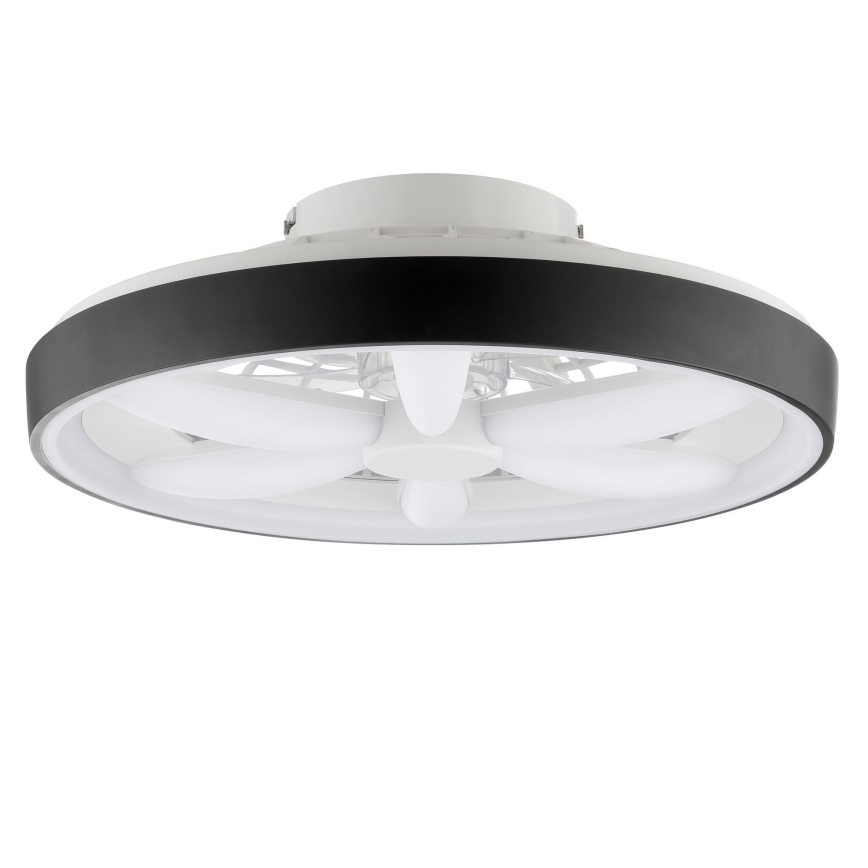 Brilliant - LED RGBW Димируем вентилатор за таван с осветление GAIANO LED/48W/230V 2700-6500K черен + дистанционно управление