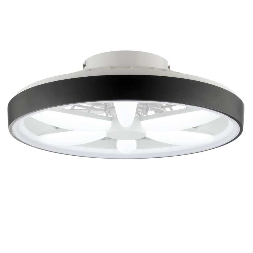 Brilliant - LED RGBW Димируем вентилатор за таван с осветление GAIANO LED/48W/230V 2700-6500K черен + дистанционно управление
