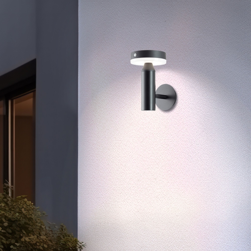 Brilliant - LED Соларен аплик със сензор MAGUA LED/4W/3,7V IP44