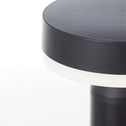 Brilliant - LED соларна лампа със сензор MAGUA LED/4W/3,7V 2000 mAh 50,2 см IP44 черна