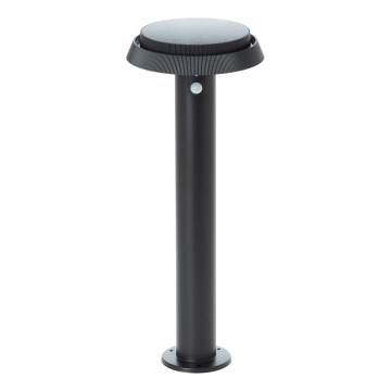 Brilliant - LED Соларна лампа със сензор ALVERO LED/4W/3,7V 50 см IP44 черен
