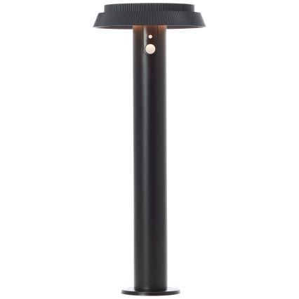 Brilliant - LED Соларна лампа със сензор ALVERO LED/4W/3,7V 50 см IP44 черен