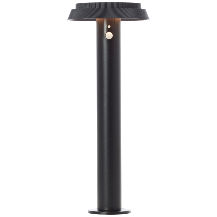 Brilliant - LED Соларна лампа със сензор ALVERO LED/4W/3,7V 50 см IP44 черен