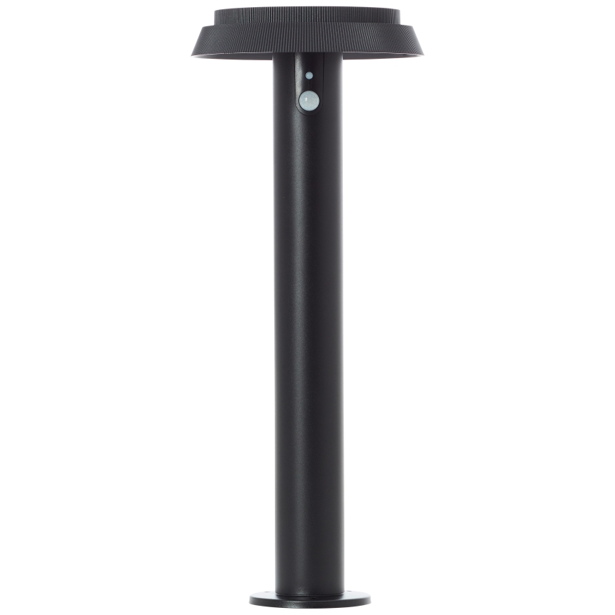 Brilliant - LED Соларна лампа със сензор ALVERO LED/4W/3,7V 50 см IP44 черен