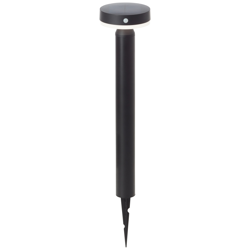 Brilliant - LED Соларна лампа със сензор MAGUA LED/4W/3,7V 50,2 см IP44 черен