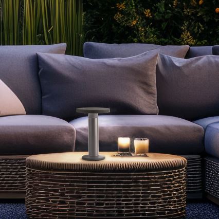 Brilliant - LED соларна регулируема сензорна лампа MAGUA LED/2W/3,7V 2000 mAh IP44 черна