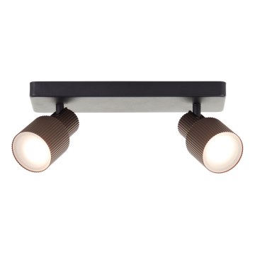 Brilliant - LED Спот CADIZ 2xGU10/5W/230V бронзов