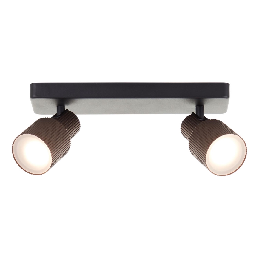 Brilliant - LED Спот CADIZ 2xGU10/5W/230V бронзов