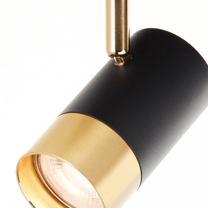 Brilliant - LED спот VIGOLO 2xGU10/5W/230V черно/златисто