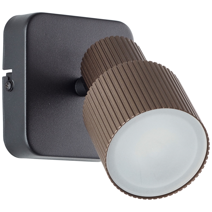 Brilliant - LED Стенен спот CADIZ 1xGU10/5W/230V бронзов